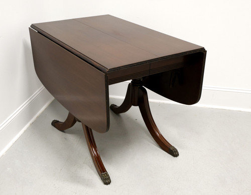 SOLD - Mid 20th Century Mahogany Duncan Phyfe Drop-Leaf Dining Table