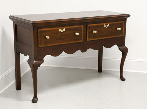 SOLD OUT -  HENKEL HARRIS 2353 29 Jamestown Colony Banded Mahogany Queen Anne Huntboard Sideboard