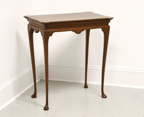 SOLD - Mid 20th Century English Mahogany Queen Anne End Side Table