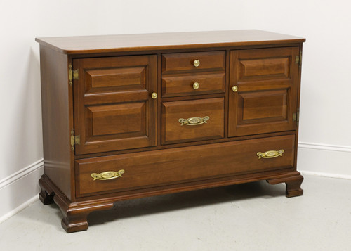 UNIQUE FURNITURE Solid Cherry Old Salem Finish Farmhouse Buffet UNIQUE FURNITURE Solid Cherry Old Salem Finish Farmhouse Buffet