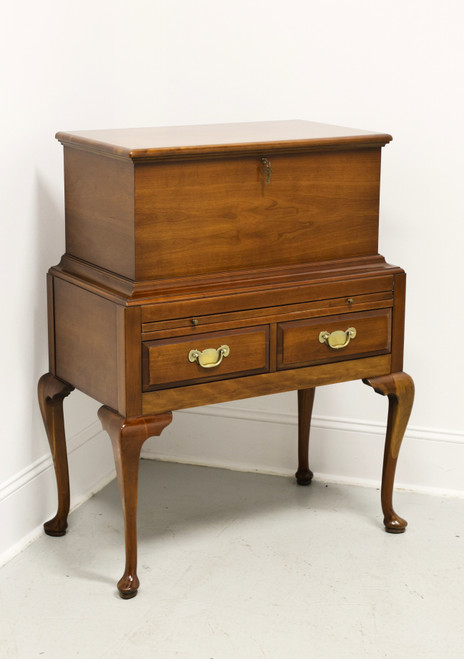 DREXEL Wallace Nutting Solid Cherry Queen Anne Bar Chest DREXEL Wallace Nutting Solid Cherry Queen Anne Bar Chest