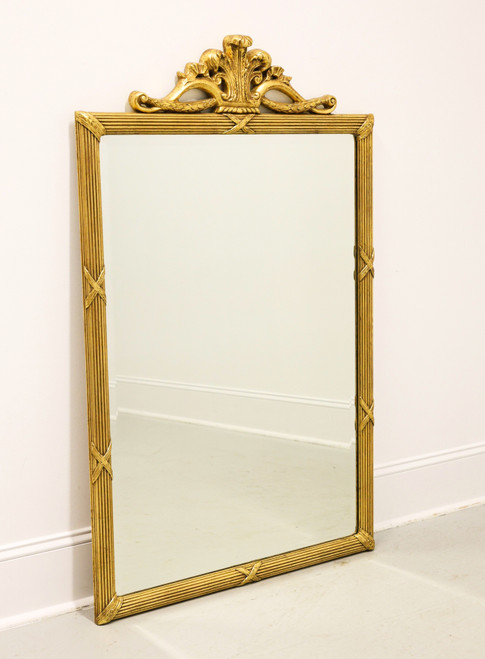 SOLD - FRIEDMAN BROTHERS Gold Gilt Georgian Beveled Wall Mirror
