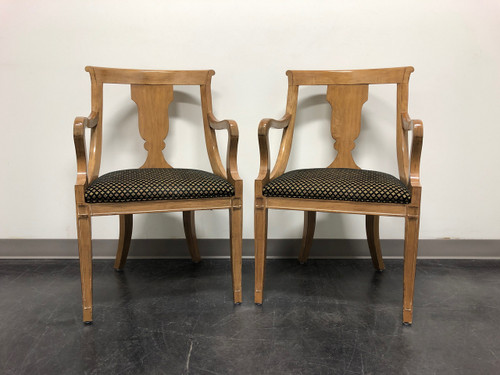 SOLD - Empire Regency Style Dining Armchairs attributed to Councill - Pair 1