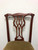 SOLD - COUNCILL CRAFTSMEN Mahogany Chippendale Style Ball Claw Dining Side Chairs - Pair 1