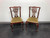 SOLD - COUNCILL CRAFTSMEN Mahogany Chippendale Style Ball Claw Dining Side Chairs - Pair 2