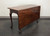 SOLD - Antique Walnut Gateleg Ball in Claw Drop-Leaf Table