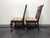 SOLD - THOMASVILLE Mahogany Collection Chippendale Dining Side Chairs -- Pair 1