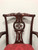 SOLD - BAKER Chippendale Ball in Claw Mahogany Dining Armchairs - Pair
