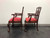 SOLD - BAKER Chippendale Ball in Claw Mahogany Dining Armchairs - Pair