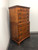 SOLD - DAVIS CABINET Co Solid Pine Chippendale Chest on Chest