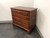 SOLD - HENKEL HARRIS 2401 24 Solid Wild Black Cherry Chippendale Serving Chest