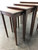 SOLD - Traditional Federal Style Mahogany Nesting Tables - Set of 4