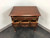 SOLD - HENKEL HARRIS 5715 24 Queen Anne Solid Wild Black Cherry Lowboy Chest