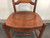 SOLD - NICHOLS & STONE Cherry Wheat Sheaf Dining Chairs - Pair 2