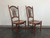 SOLD - NICHOLS & STONE Cherry Wheat Sheaf Dining Chairs - Pair 3