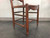 SOLD - NICHOLS & STONE Cherry Wheat Sheaf Dining Chairs - Pair 3