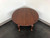 SOLD - HENKEL HARRIS 5206 24 Solid Wild Black Cherry Queen Anne Drop-Leaf Coffee Cocktail Table