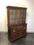 SOLD - CRAFTIQUE Solid Mahogany Georgian Style China Cabinet Hutch