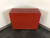 SOLD - CENTURY FURNITURE Red Asian Oriental Campaign Style Credenza / Dresser