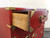 SOLD - CENTURY FURNITURE Red Asian Oriental Campaign Style Credenza / Dresser