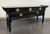 SOLD - CENTURY Chin Hua by Raymond Sobota Black Lacquer Asian Altar Console / Sideboard