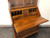 SOLD - HENREDON Chippendale Double Bonnet Top Yew Wood Secretary Desk