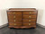 SOLD - DREXEL Inlaid Mahogany Bowfront Eight Drawer Dresser