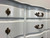 SOLD - CONTINENTAL FURNITURE CO French Provincial Louis XV White Painted Dresser