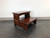 SOLD  - LINK-TAYLOR Heirloom Solid Mahogany Chippendale Bed Steps