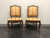 SOLD - BAKER French Country Style Dining Side Chairs - Pair C