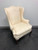 SOLD - HICKORY CHAIR Historical James River Plantations Queen Anne Wing Back Chair - B