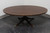 SOLD - HEKMAN Oval Banded Mahogany Coffee Cocktail Table