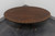 SOLD - HEKMAN Oval Banded Mahogany Coffee Cocktail Table