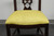 SOLD - THOMASVILLE Mahogany Chippendale Straight Leg Dining Side Chairs - Pair 1