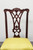 SOLD - THOMASVILLE Mahogany Chippendale Straight Leg Dining Side Chairs - Pair 2