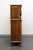 SOLD - Vintage Gothic Style Carved Walnut Court Cupboard by Landstrom Furniture Co
