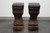 SOLD - WITCO Mid Century Tiki Bar with Two Barstools