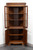 SOLD - CRAFTIQUE Solid Mahogany Chippendale Corner Cupboard / Cabinet