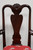 SOLD - HICKORY CHAIR Queen Anne Style Dining Arm Chairs - Pair 2