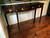 SOLD OUT - BAKER Historic Charleston Mahogany Serpentine Federal Inlaid Console Sofa Table