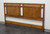SOLD - DREXEL HERITAGE Passage Campaign Style King Size Headboard