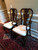 SOLD OUT - Georgian Style Flame Mahogany Ball & Claw Dining Set, Table, 10 Chairs