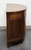 SOLD - DREXEL HERITAGE Heirlooms Inlaid Banded Mahogany Demilune Console Cabinet
