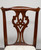 SOLD - HENKEL HARRIS 101S 29 Mahogany Chippendale Dining Side Chairs - Pair A