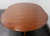 SOLD -  HENKEL HARRIS 2209 24 Solid Wild Black Cherry Double Pedestal Oval Dining Table