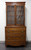 SOLD - Antique 19th Century Georgian Walnut Butler's Secretary Desk with Later Bookcase