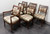 SOLD - Vintage Sheraton Style Mahogany Dining Chairs - Set of 6