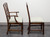 SOLD - KNOB CREEK Solid Mahogany Chippendale Straight Leg Dining Chairs - Set of 6