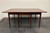 SOLD - CRAFTIQUE Solid Mahogany Gateleg Drop-Leaf Dining Table