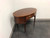 SOLD - BAKER Inlaid Banded Mahogany Small Oval Desk